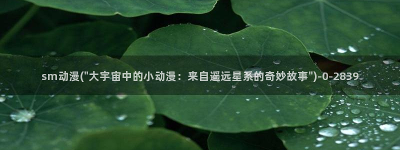 动漫的英文
